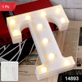 Decorative LED Marquee Alphabet Letter Light “T†(1 Pc)